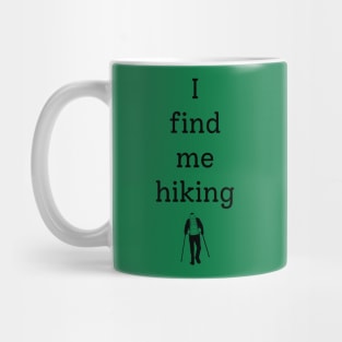 I find me hiking Mug